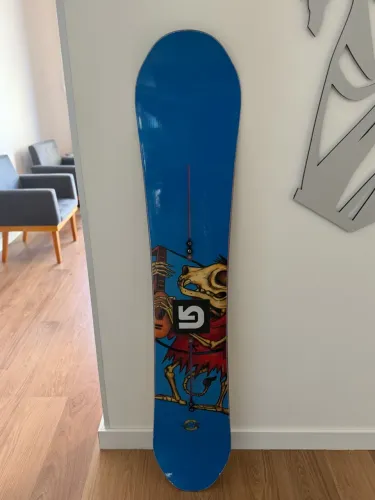 PRANCHA SNOWBOARD - BURTON EASY LIVIN 5 - EDIÇÃO LIMITADA