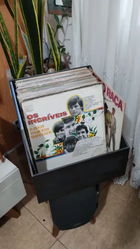 Caixa para Discos de vinil