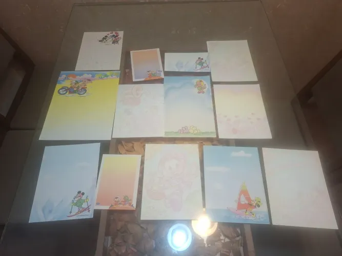 Colecao de papel de carta