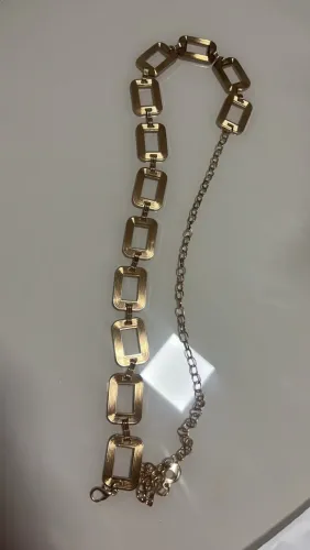 Cinto dourado, apenas 19,99 ?