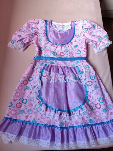 Vestido Caipirinha Infantil Tam 14