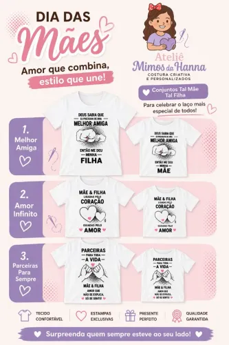 Blusas Tal Mãe, Tal Filha 
