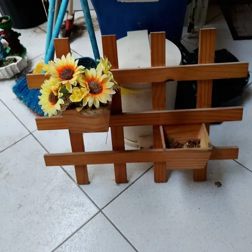 Mini jardineira decorativa para sua casa área gourmet 