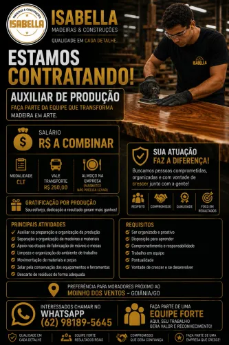 Auxiliar de Produção