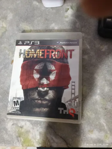 Homefront PS3, capa e cd