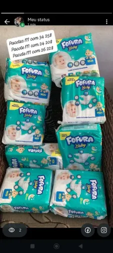Fralda ,todas 120