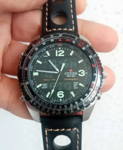 Citizen Promaster Wingman VI C460-S039576  World Time - Único 