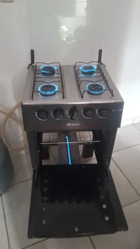 FOGÃO COM FORNO ENTREGO