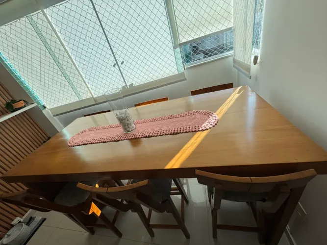 Mesa bistrô 6 lugares 