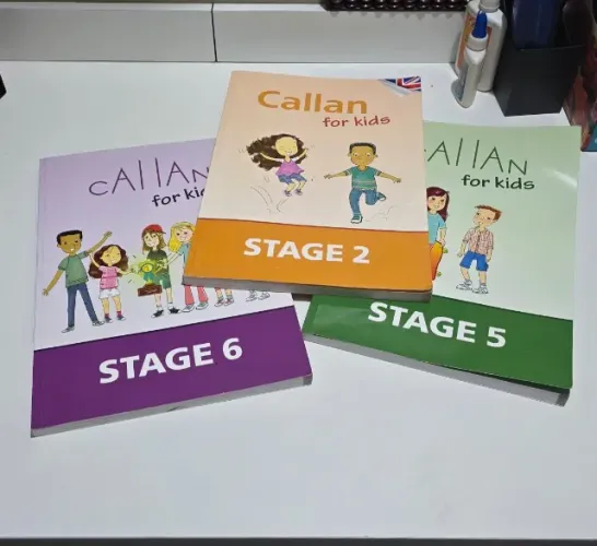 Livros Callan for Kids - Inglês para Crianças - Ótimo Estado