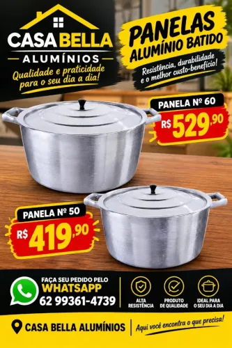 Panela de Aluminio