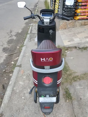Moto elétrica usada Scooter marca HAO Motors