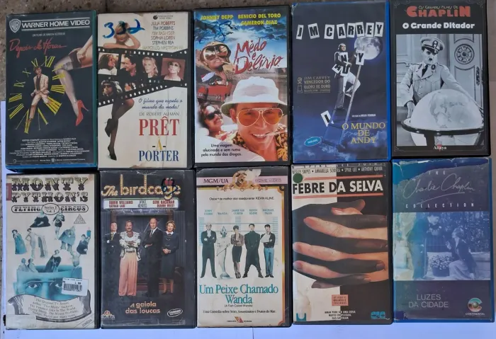 Fitas VHS de Comédia ( Lote)
