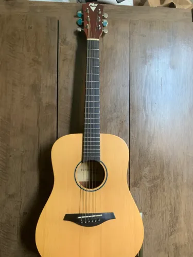 Violão Eletroacústico PHX Traveler PXB-02 3/4 Natural Estado de Novo