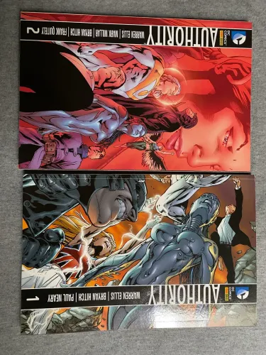 Authority: volume 1 e 2 (dc comics)