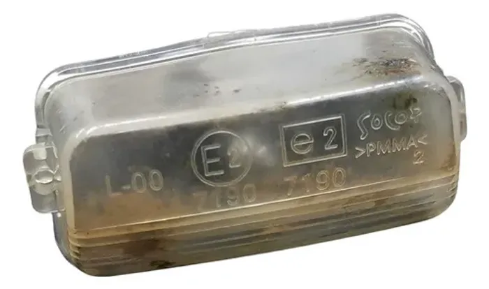 Luz Placa Traseira Peugeot 206 207 Citroen C3 2001 A 2017