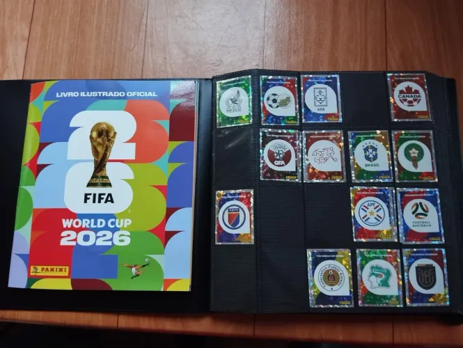 Figurinhas da Copa do mundo 2026