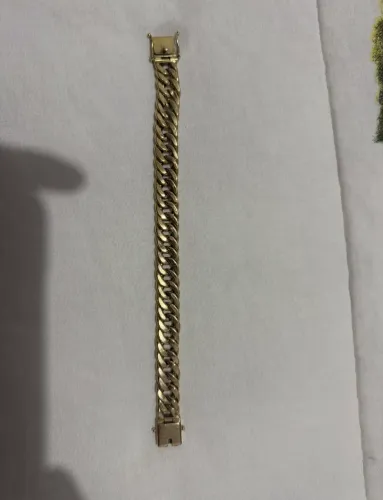 Pulseira 25g de ouro 18K