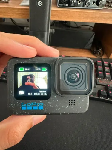 GoPro HERO12 Black + Acessórios [pouco usada]