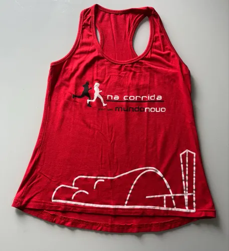 Camiseta de corrida igreja Mundo Novo