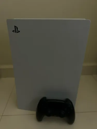 Playstation 5 semi novo + Controle Preto