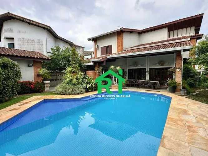 Casa com 4 dormitórios à venda, 304 m² por R$ 2.000.000,00 - Acapulco - Guarujá/SP