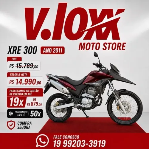 HONDA XRE 300 2011/2011