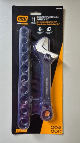Conjunto de chave de passagem Vortex X6 Gearwrench 11 peças GWPTAW8peças