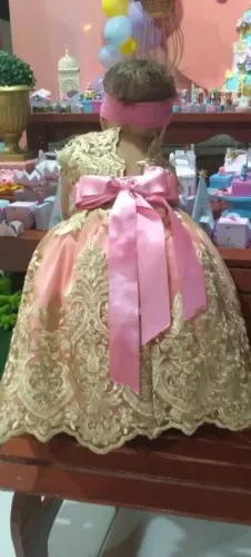 Vendo vestido mãe e filha de renda