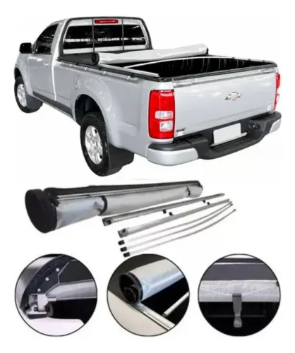 Capota S10 - 2012 A 2025 Cabine Simples Com Grade Lona