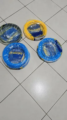 4x Rolos de cabo flex 1,5mm | Marca Cobrecom