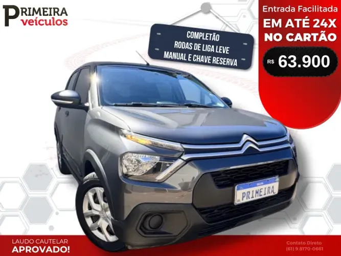 Citroen C3 Live Pack 1.0 Flex 6V 5P Mec. 2024