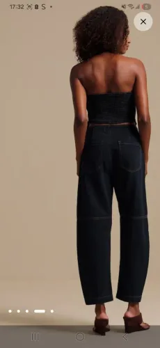 Macacão jeans novo