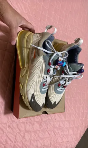 Tênis Travis Scott air max 270 cactus jack trails