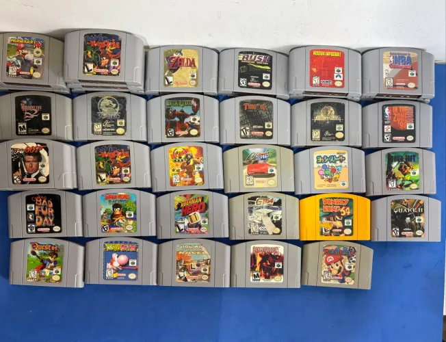 Nintendo 64 jogos n64 cartucho