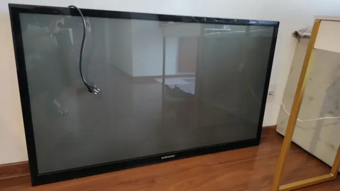 Tv Samsung Plasma 51 polegadas liga, sai som mas não sai imagem