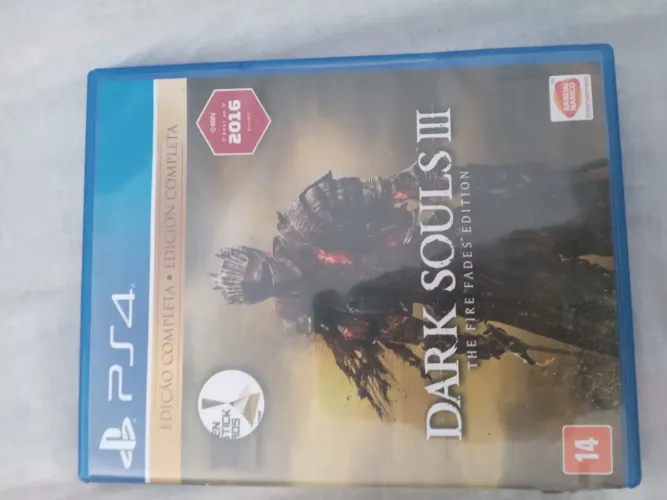 Dark souls 3 para ps4 - (usado)