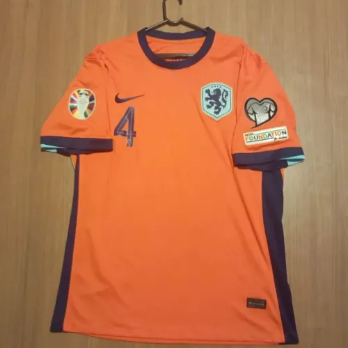 Tailandesas 1:1 Camisa holanda do Van dijk 2024 G
