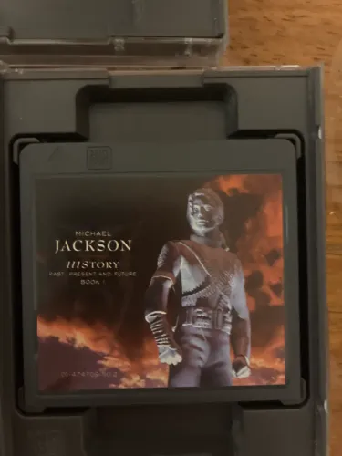 MD Michael Jackson History I e II Book 1 ( 2 discos e Livreto original )