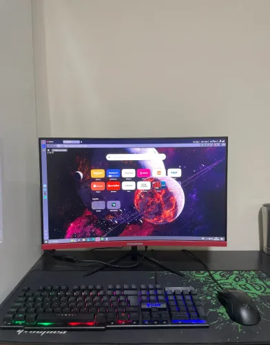 ? PC Gamer Completo + Monitor Curvo 100Hz + Kit Gamer ?