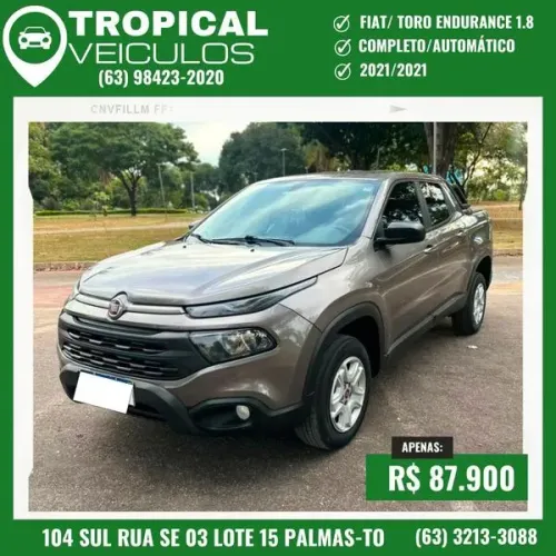 Fiat Toro Endurance 1.3 T270 4X2 Flex AUT 2021