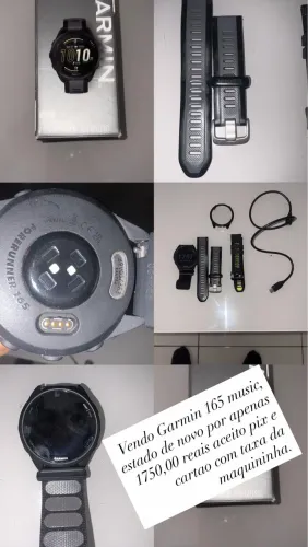 Garmin 165 music