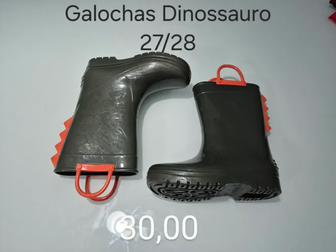 Galochas Infantil Dinossauro