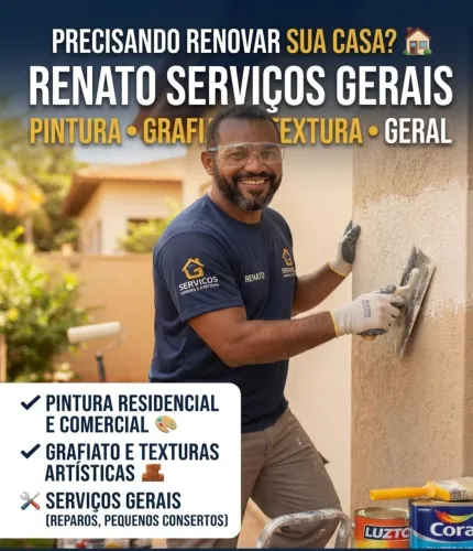 Sou pintor profissional e faça reformas casa 