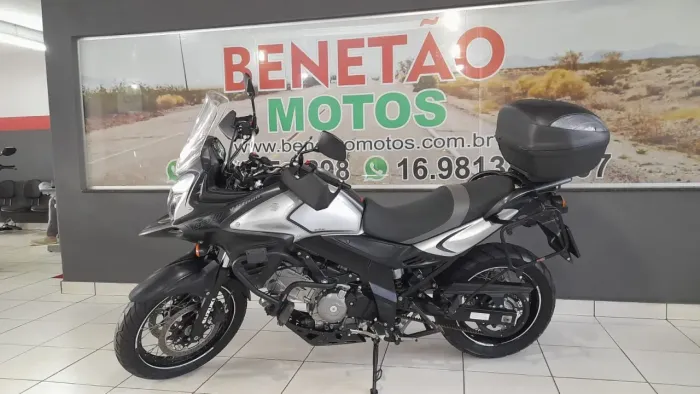 SUZUKI V-STROM 650XT ABS PRATA 2018
