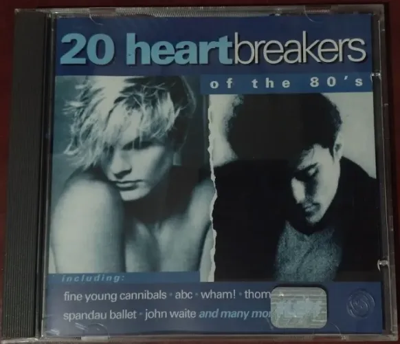 Cd de 1993 Importado "20 Heartbreakers of the 80´s" - EMI Gold - É vintage