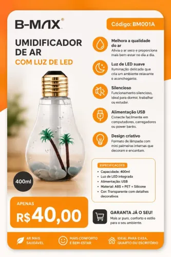 Umidificador de ar