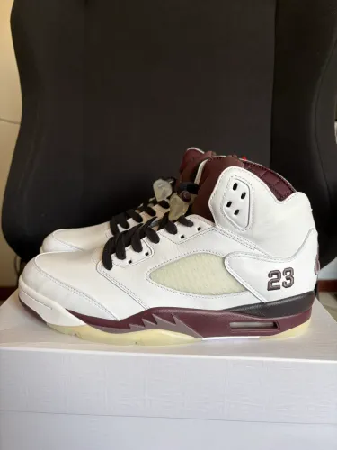Tenis Jordan 5 Violet Ore A Ma Maniere