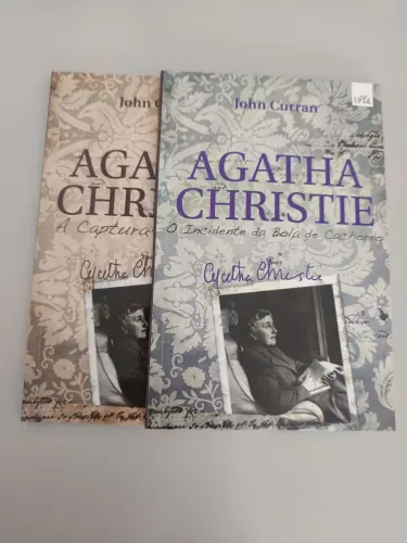 Kit 2 Livros Agatha Christie: Os Diários Secretos - John Curran (Novos)