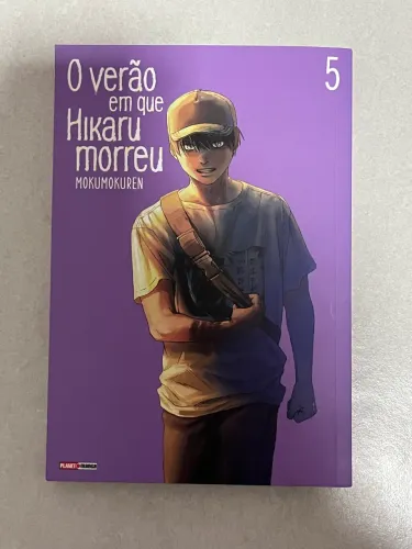 desapego de mangá o verão em que Hikaru morreu em perfeito estado
